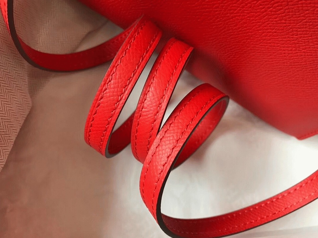 Hermes Kelly Mini II Bag Replica in Rouge Casaque