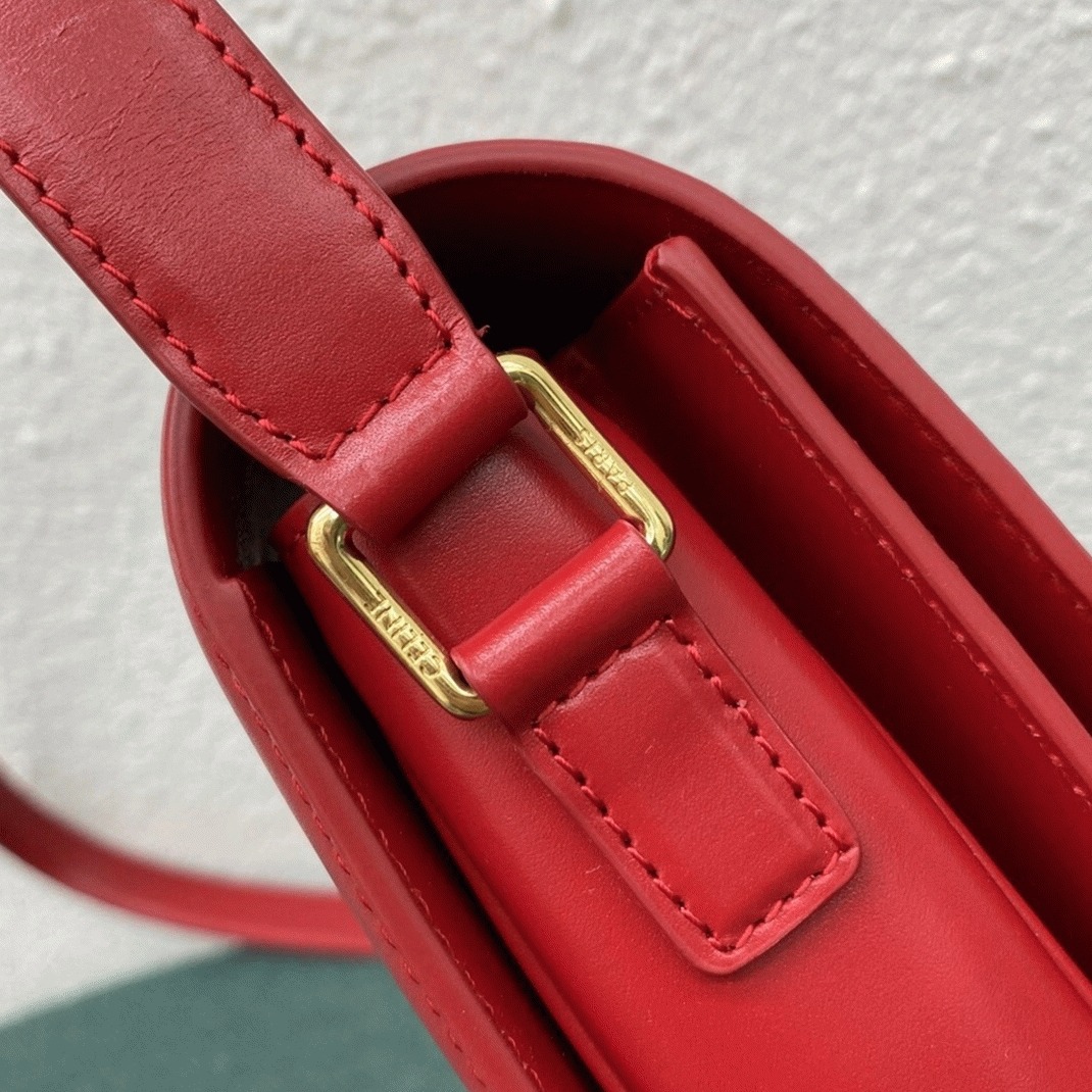 Top Quality Fake Celine Triomphe Large Bag In Red
