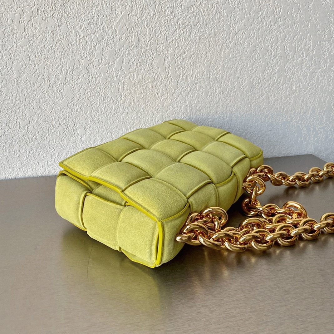 Top Quality Fake Bottega Veneta Chain Cassette Bag In Kiwi