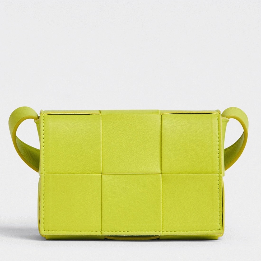 Top Quality Replica Bottega Veneta Candy Cassette Bag In Acid Kiwi