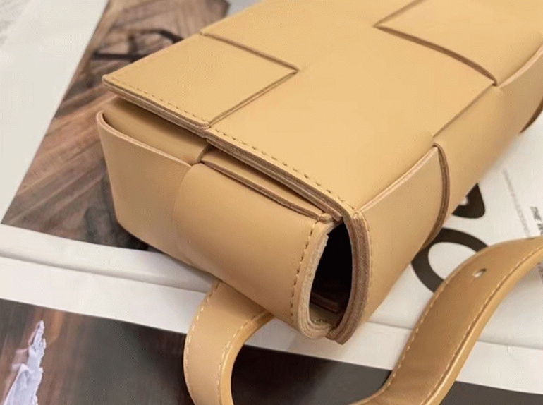 Fake Bottega Veneta Cassette Belt Bag Beige