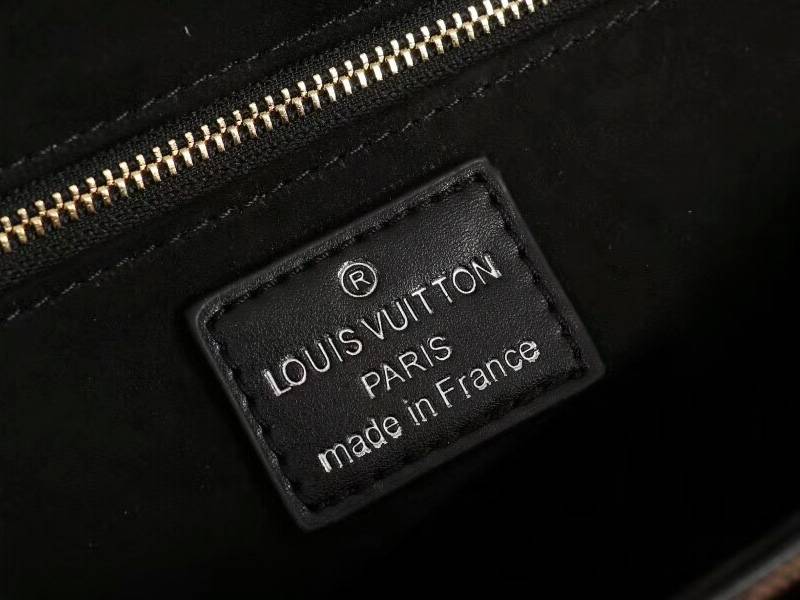 Louis Vuitton Damier Ebene Canvas Vavin PM Bag In Black