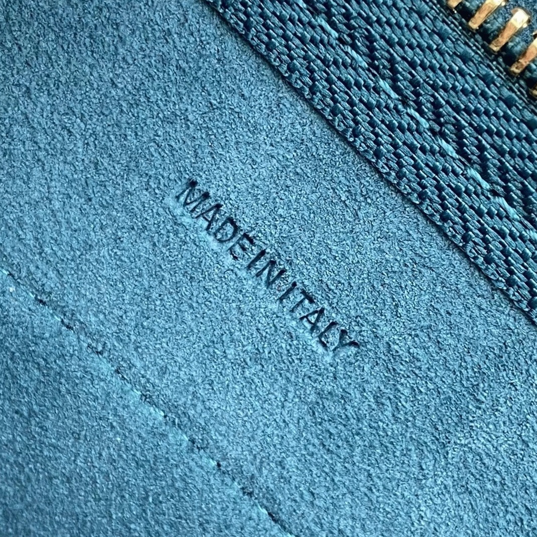 Celine Belt Nano Bag Imitation in Prussian Blue