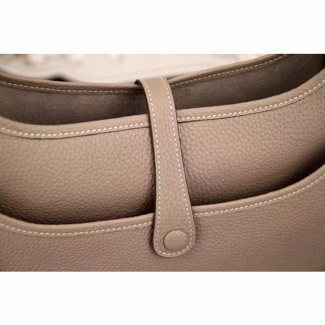 Grey Evelyne III PM Bag Knockoff Hermes Everyday Crossbody