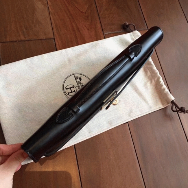 Black Box Replica Hermes Kelly Cut Clutch Classic Design