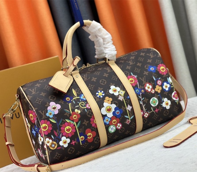 LV X TM Monogram Canvas Keepall Bandouliere 45