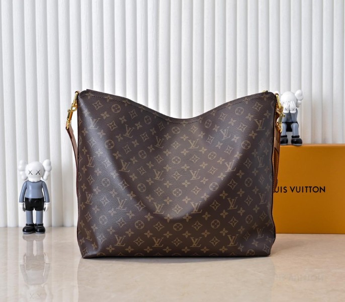 LV Monogram Canvas Vagabond Hobo