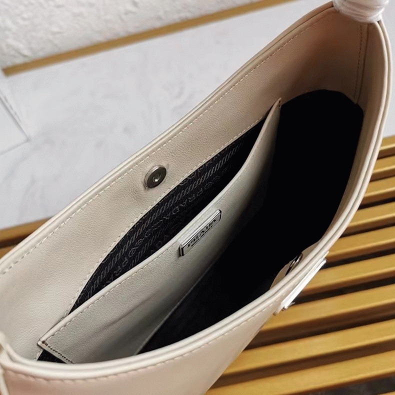 Beige Prada Cleo Large Bag Replica