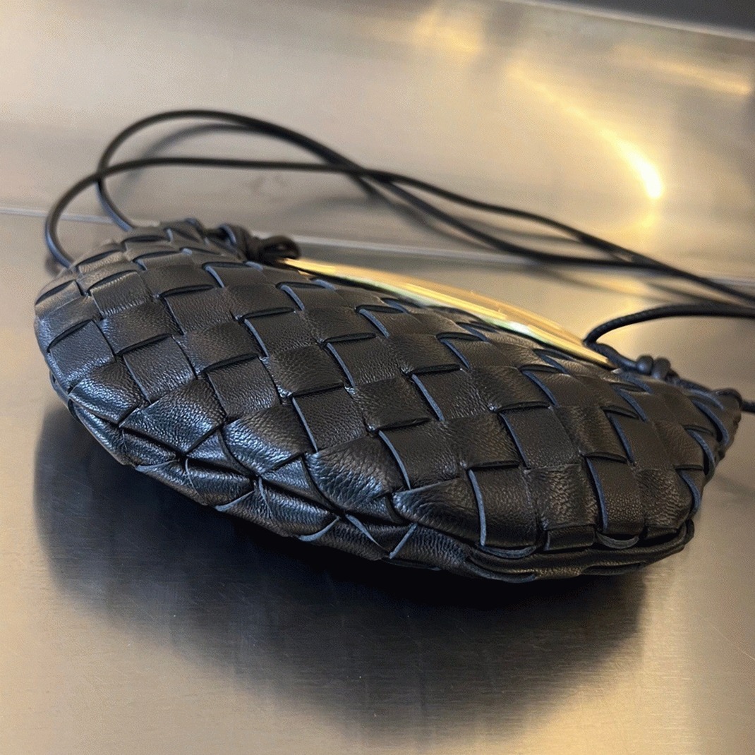 Replica Bottega Veneta Sardine Mini Bag Black
