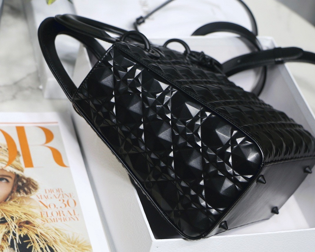 Dior Lady Dior Medium Bag Imitation in Black