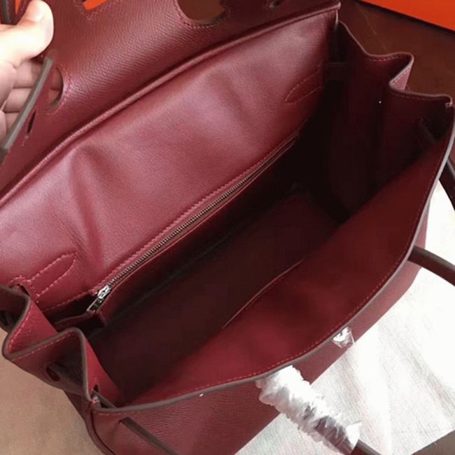 Bordeaux Knockoff Designer Hermes Birkin 30cm Bag