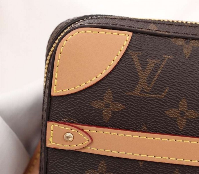 Louis Vuitton Monogram Canvas Soft Trunk Messenger PM Bag
