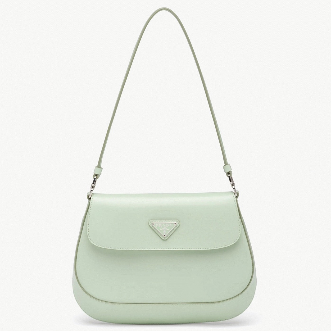 Aqua Prada Cleo Flap Bag Fake