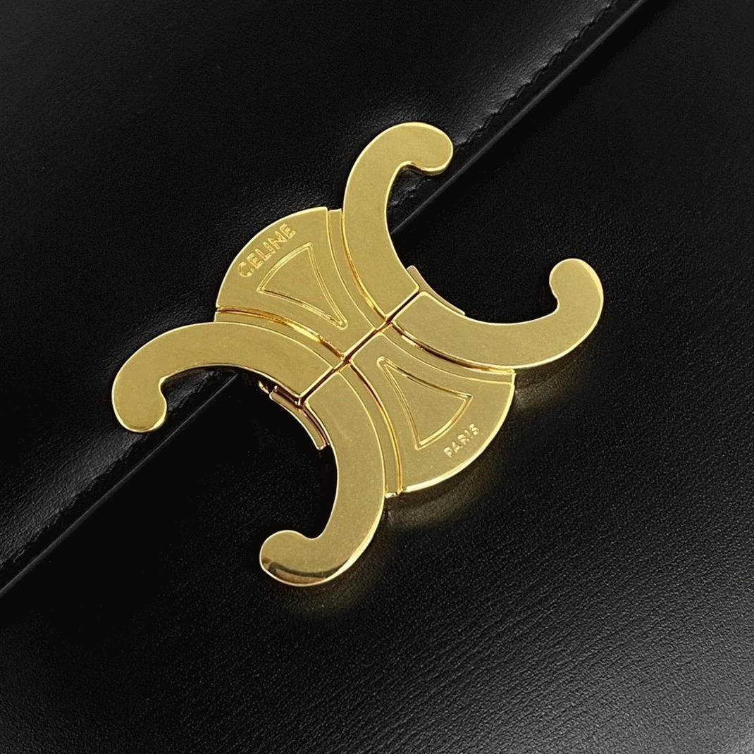 Top Quality Knockoff Celine Triomphe Large Bag In Black