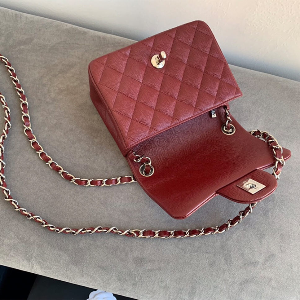 Chanel MINI FLAP BAG(high-end grade)
