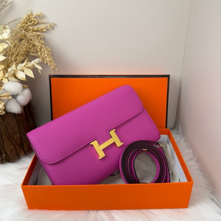 Hermes Constance To Go Rock wallet