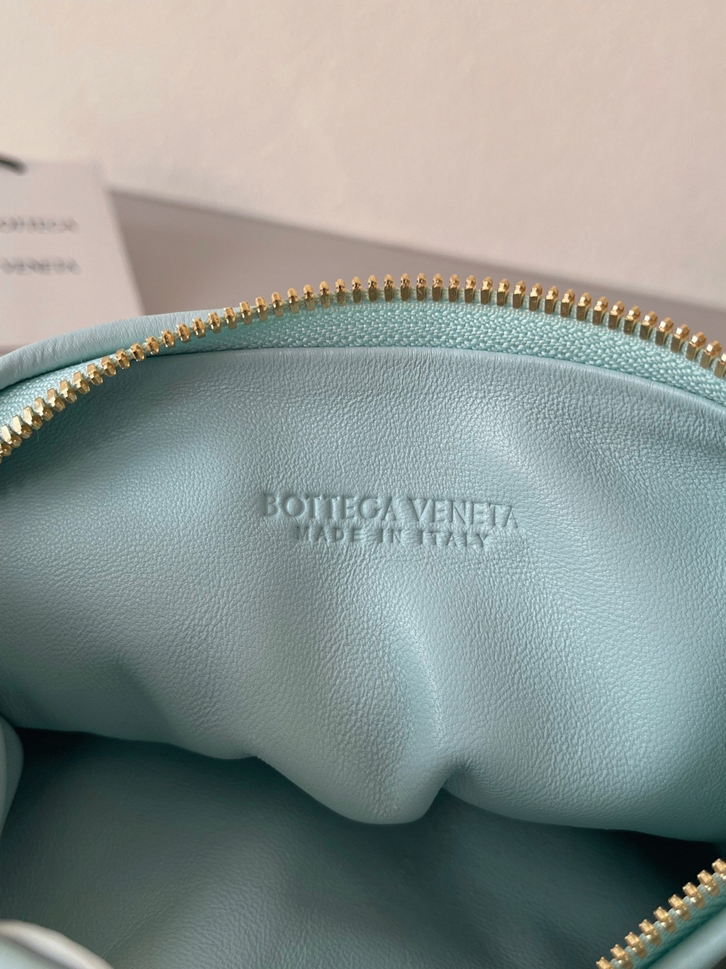 Fake Bottega Veneta BV Jodie Mini Bag Teal Washed