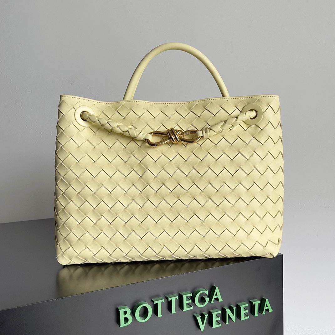 Fake Bottega Veneta Medium Andiamo Bag Ice Cream