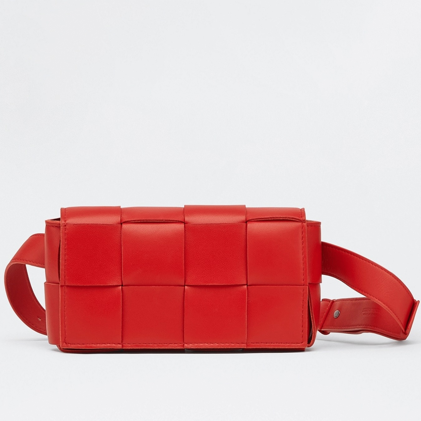 Replica Bottega Veneta Cassette Belt Bag Red
