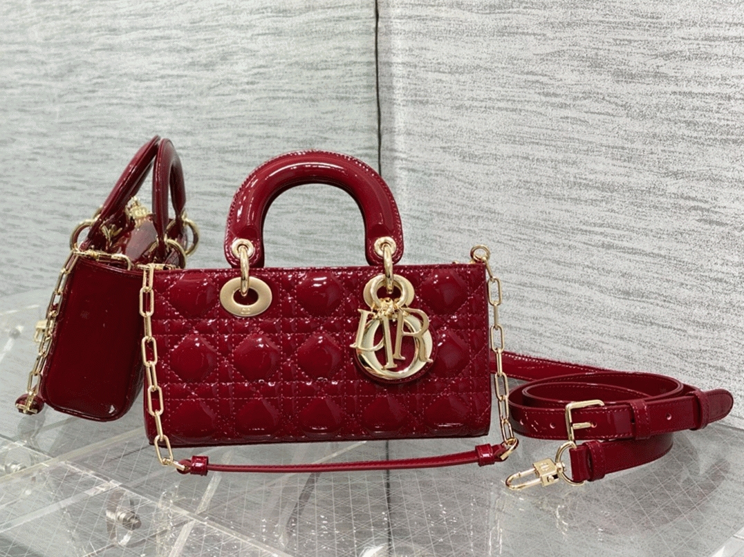 Dior Lady D-Joy Small Bag Imitation in Red