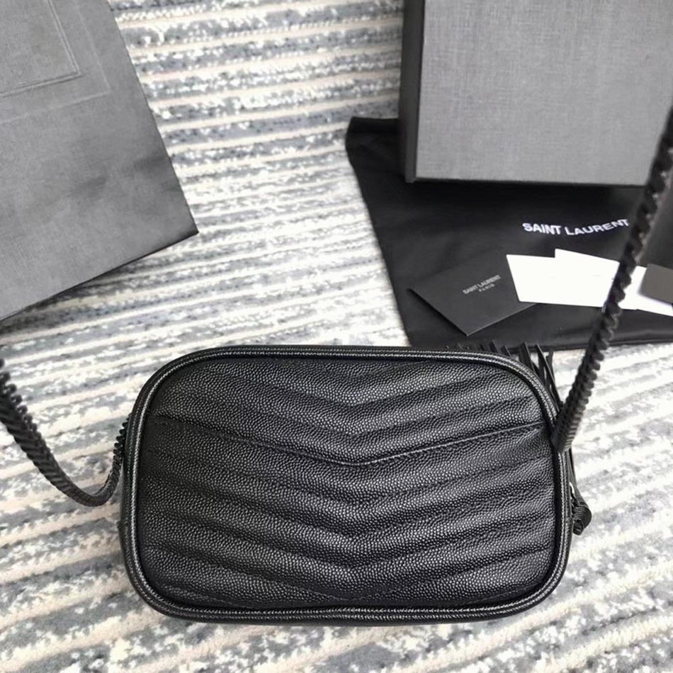 Fake Saint Laurent Lou Mini Bag Noir