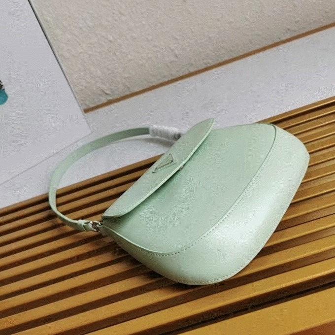 Aqua Prada Cleo Flap Bag Fake