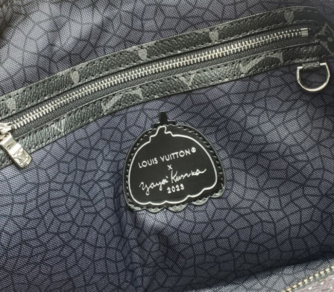 Louis Vuitton X YK Monogram Eclipse Reverse Keepall 45 Luggage In Pumpkin