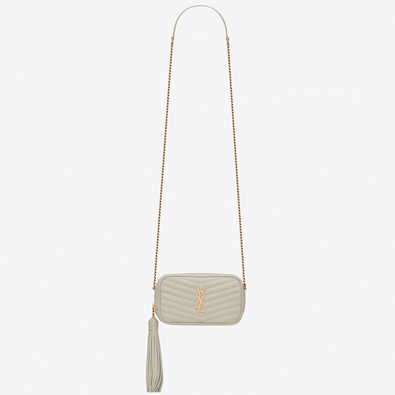 Fake Saint Laurent Lou Mini Bag White
