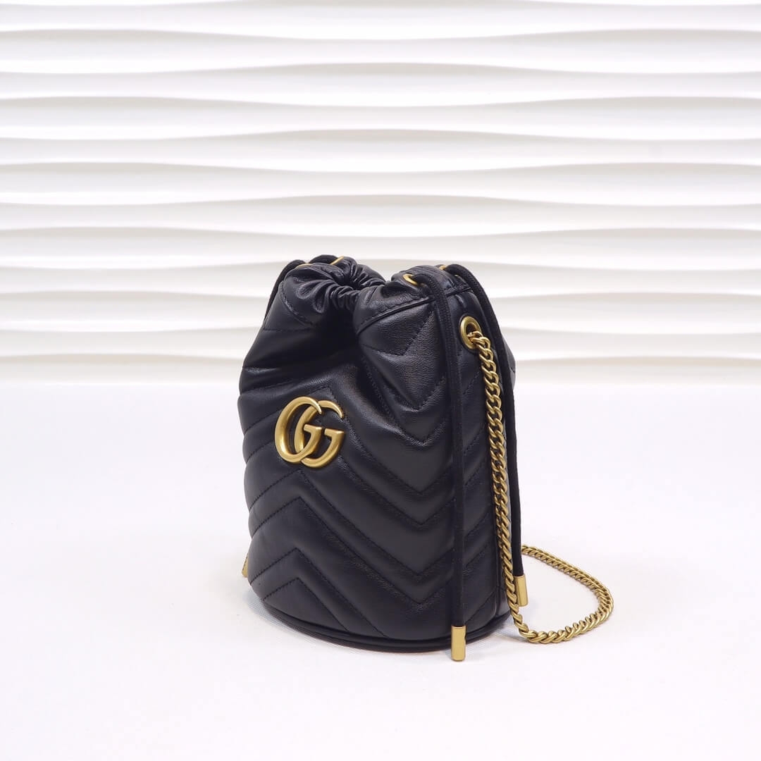 GG MARMONT mini bucket bag