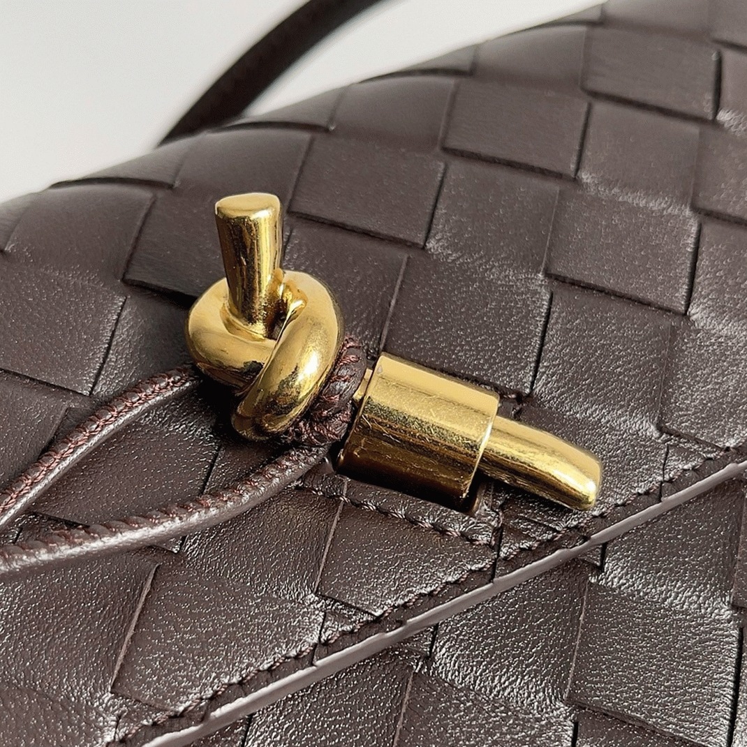 Fake Bottega Veneta Mini Andiamo Cross-Body Bag Fondant