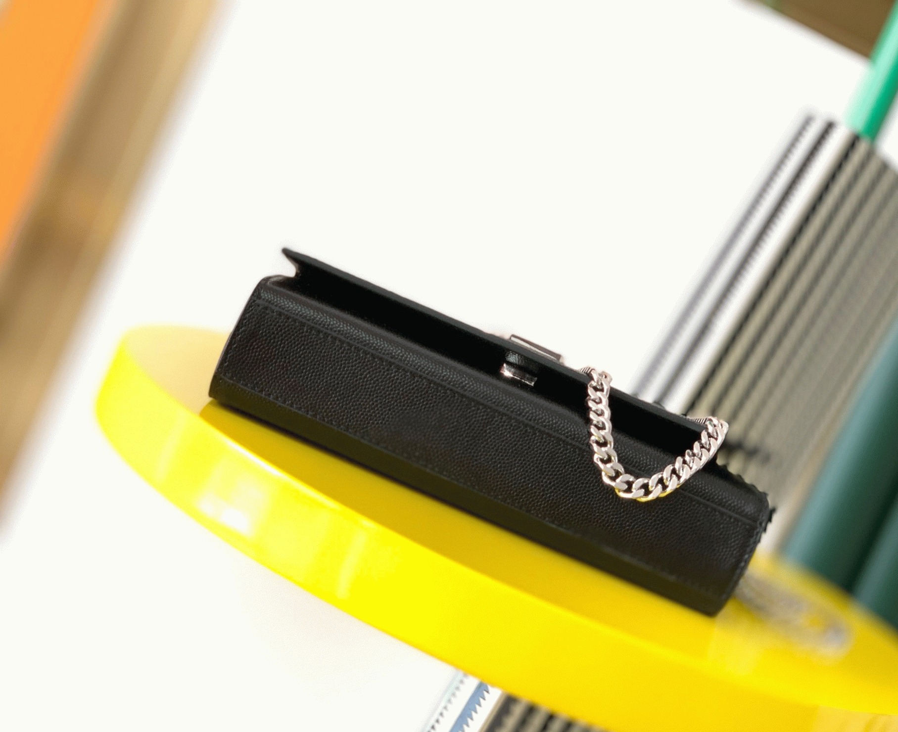 Replica Saint Laurent Kate Small Chain Bag Noir