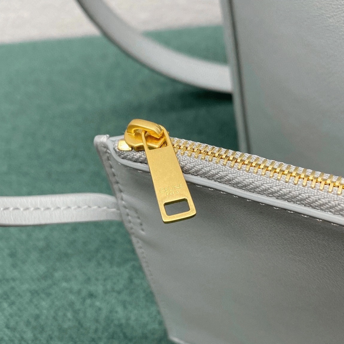Top Quality Faux Celine Bucket 16 Bag In Mineral Smooth Calfskin