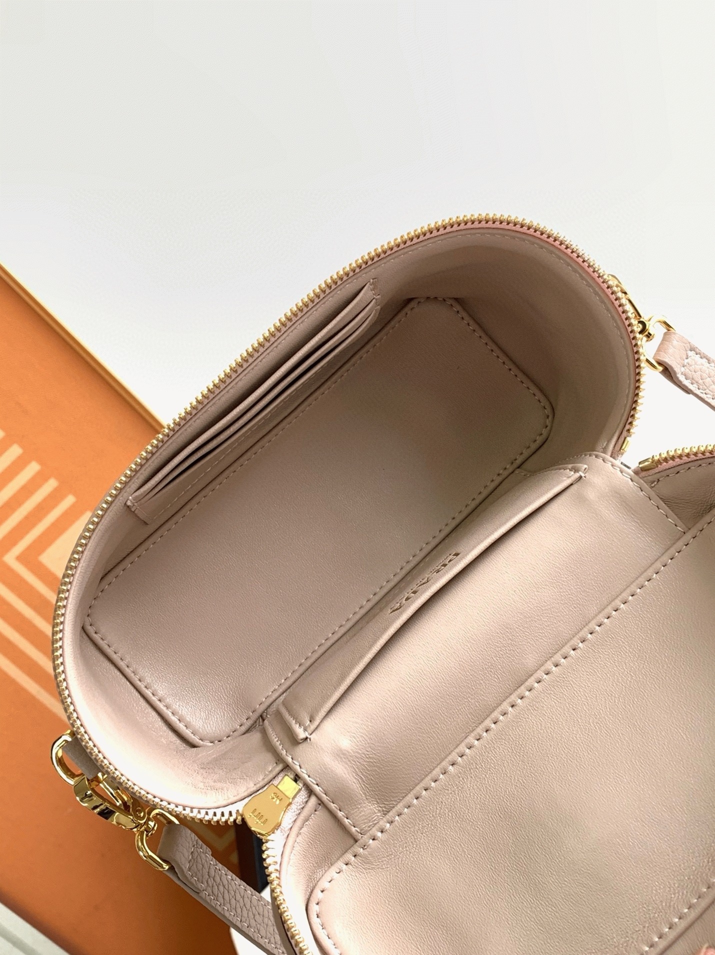 Prada Mini Vanity Bag Replica in Light Pink