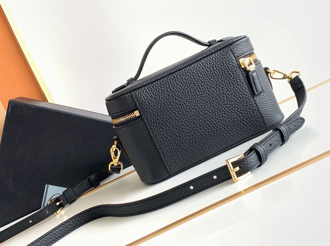 Prada Mini Vanity Bag Replica in Black