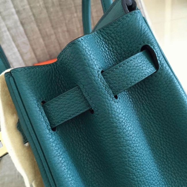 1:1 Copy Hermes Birkin 30cm Bag in Malachite Shade