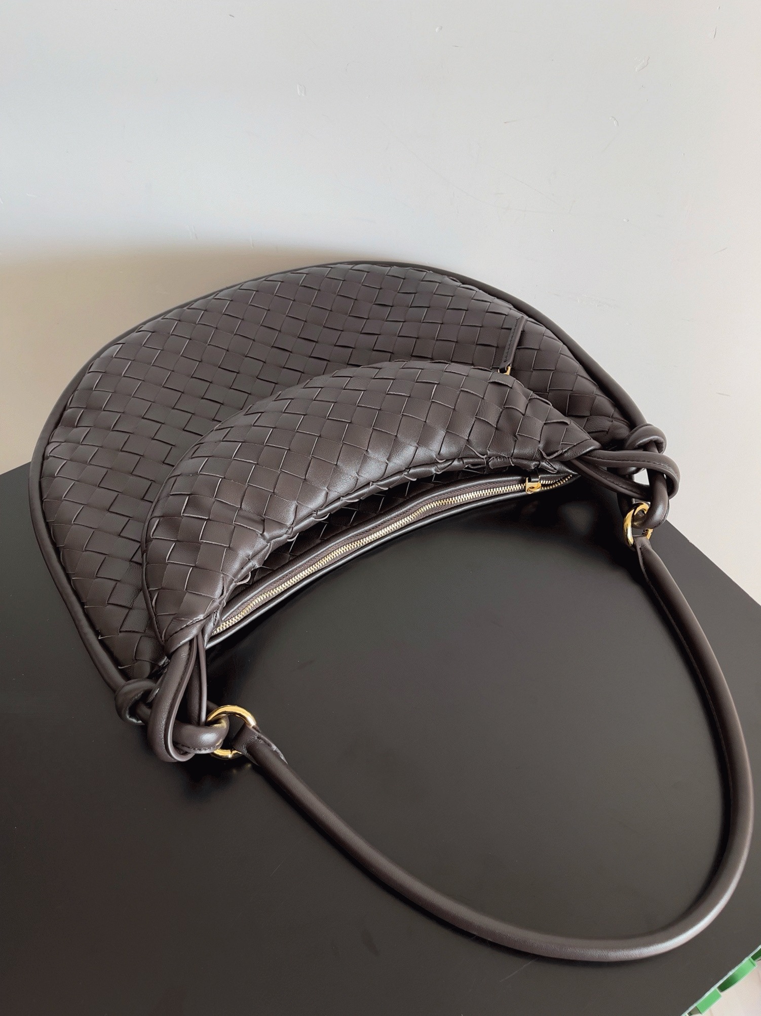 Fake Bottega Veneta Gemelli Large Bag Fondant