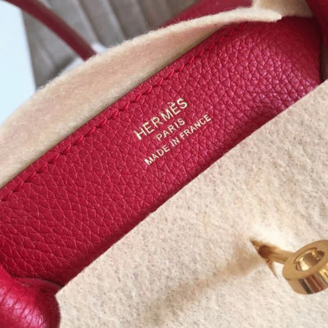 Budget Red Hermes Birkin 30cm Fake Bag