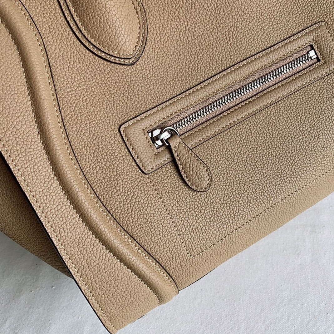 Celine Mini Luggage Tote Bag Replica in Dune