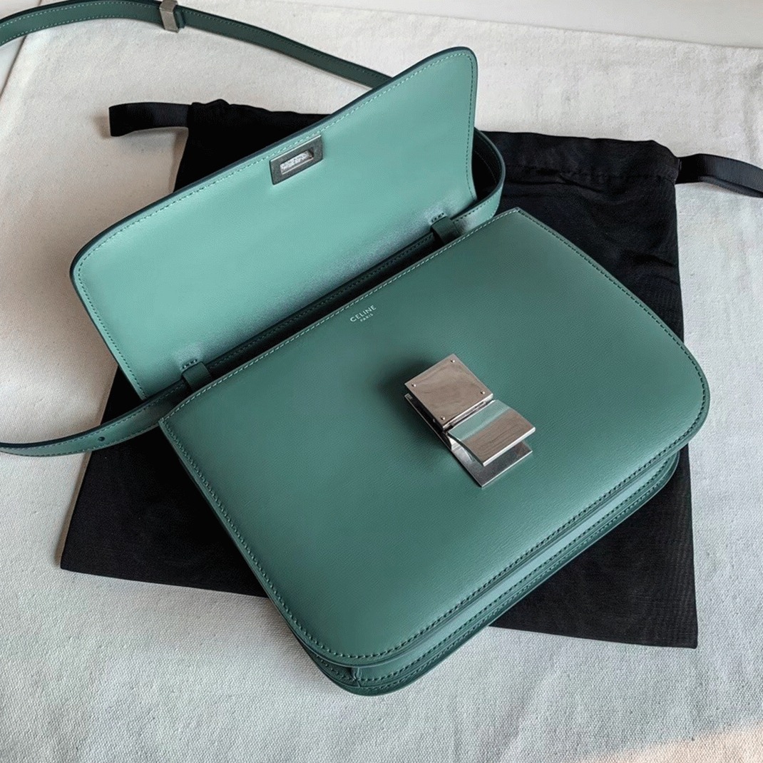 Top Quality Replica Celine Classic Box Medium Bag In Celadon
