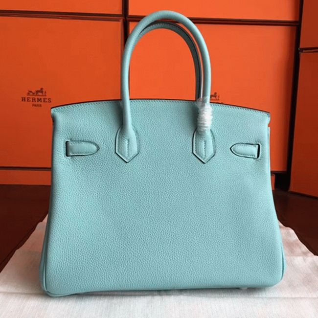 AAAAA Quality Blue Atoll Hermes Birkin 30cm Luxury Replica
