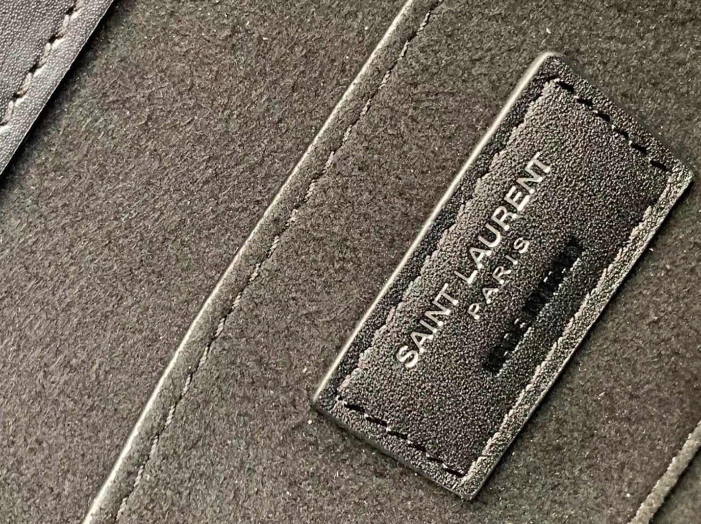 Knockoff Saint Laurent Sunset Medium Chain Bag Noir Calfskin
