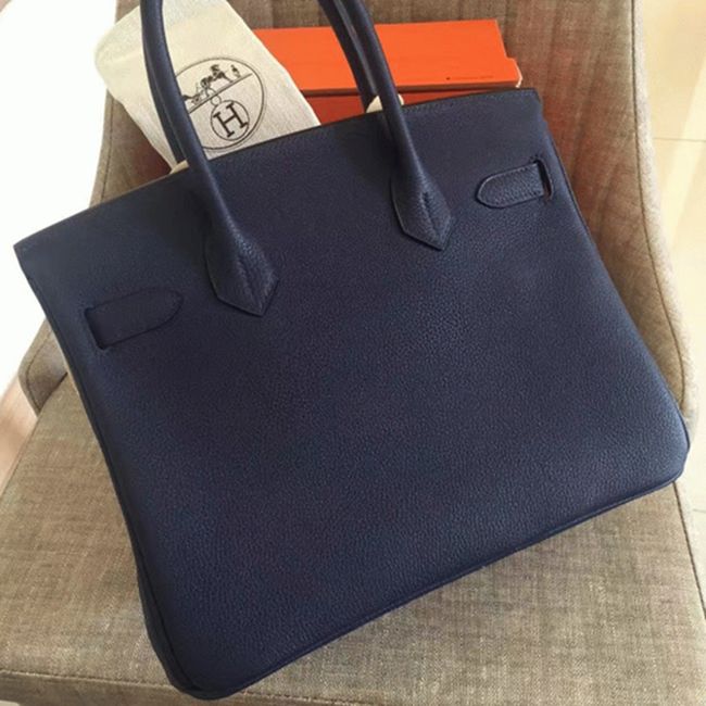 AAA Sapphire Hermes Birkin 30cm Replica Tote