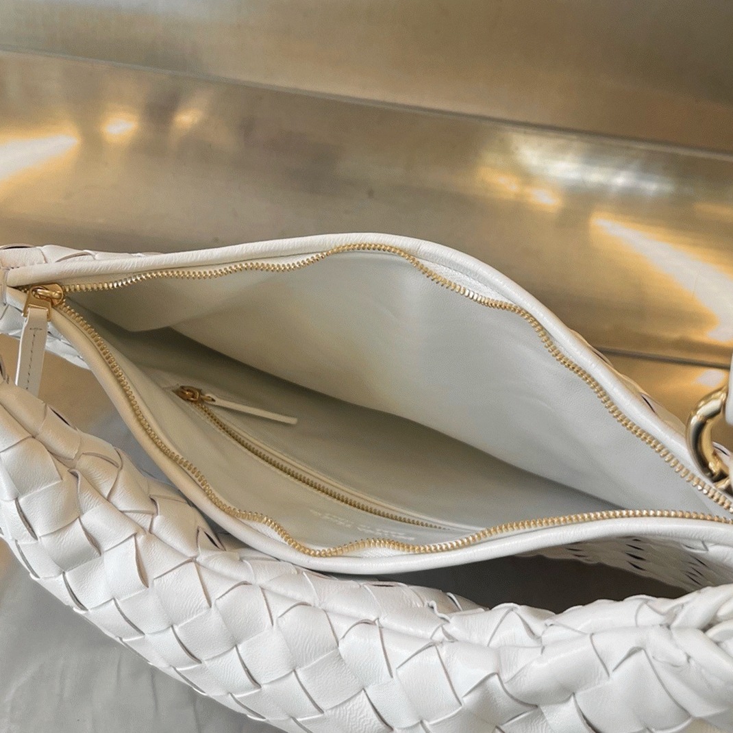 Replica Bottega Veneta Gemelli Large Bag White