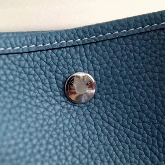 Jean Blue Fake AAA Hermes Garden Party 36cm Large Tote Bag