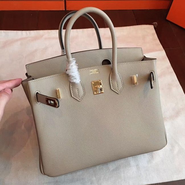 Top-Tier Grey Hermes Birkin 25cm AAA Replica