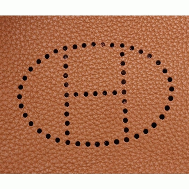 Brown Replica Hermes Evelyne Shoulder Bag