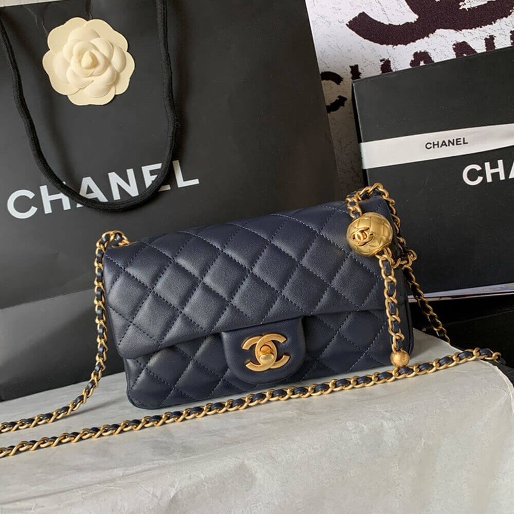 Chanel Pearl Crush Mini Rectangular Flap