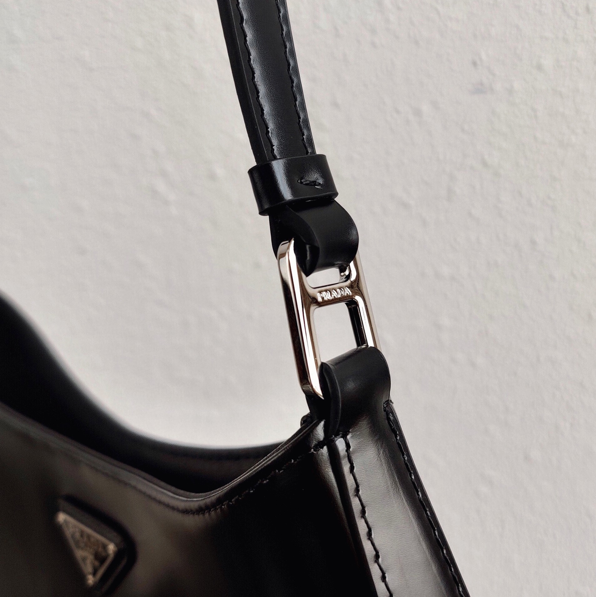 Black Prada Cleo Small Bag Knockoff