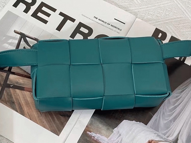 Replica Bottega Veneta Cassette Belt Bag Mallard