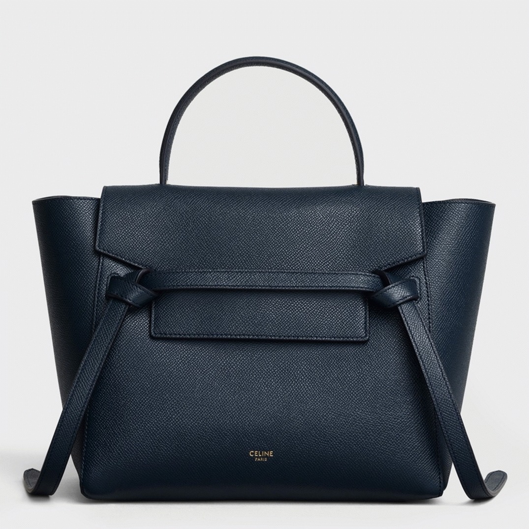 Celine Micro Belt Bag Knockoff in Navy Blue